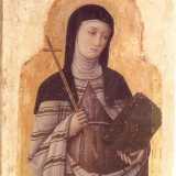 Pala di Santa Chiara, che si trova nel Museo Diocesano di Andria